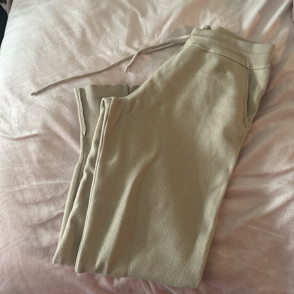Zara Beige Lounge Pants